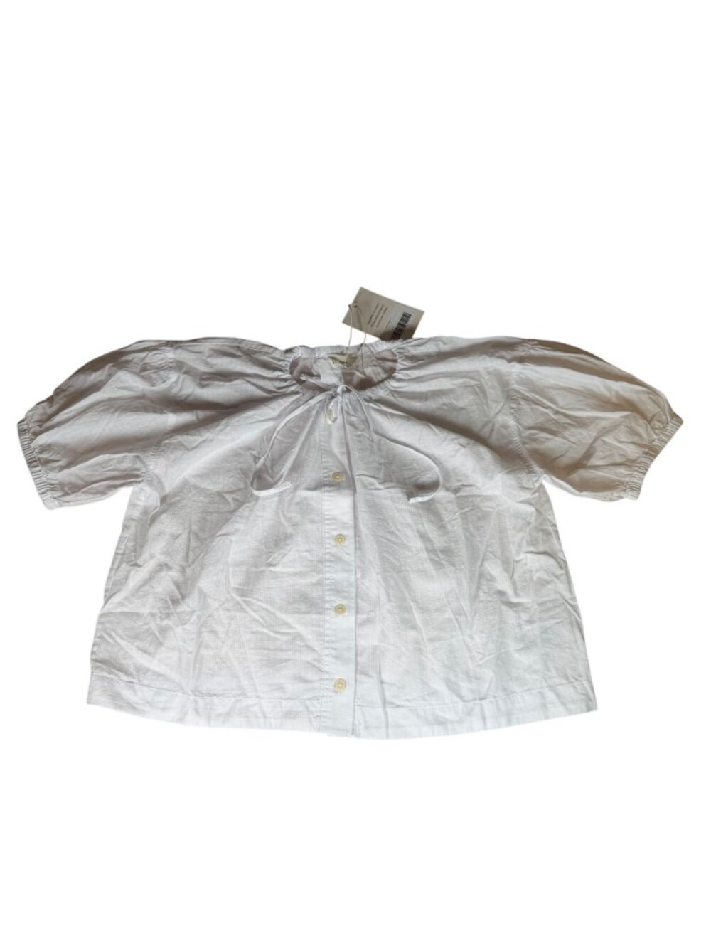 Everlane The Gauze Button-Up Shirt Women's Size Small in White New With Tags! - Picture 2 of 6